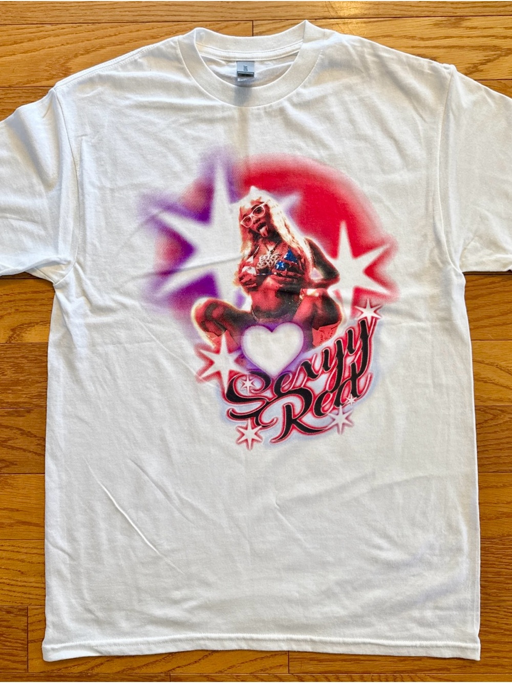 Sexy Red For President Tour T-Shirt White Graphic Tee Size Medium FAST SHIPPING